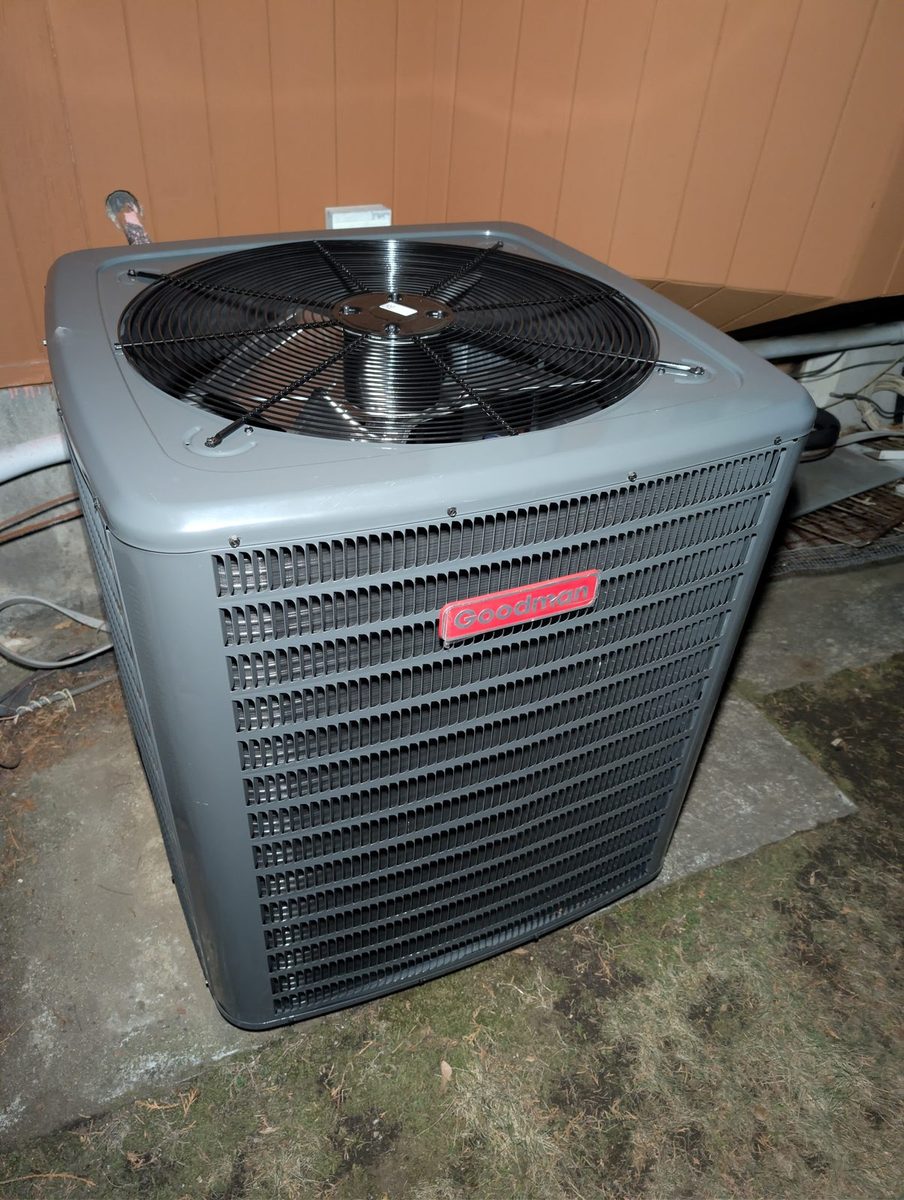 New AC condenser